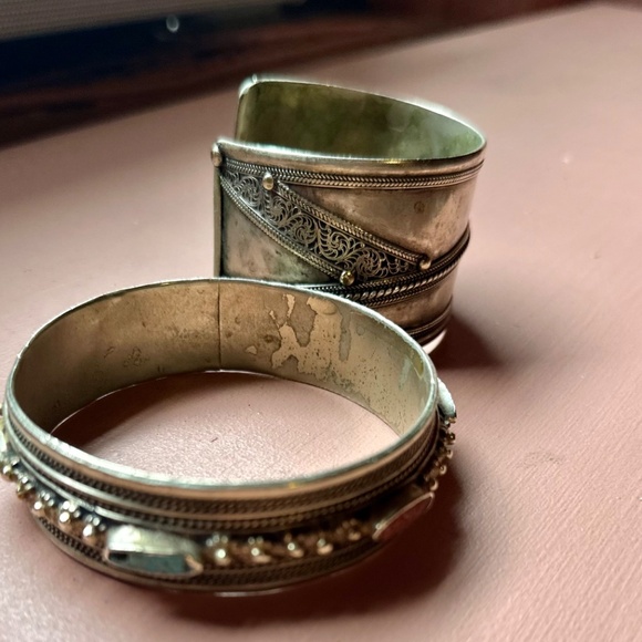 2 Vintage Moroccan braceletst - Picture 2 of 5